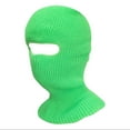 thumbnail image 1 of Riforla Winter Riding Winter Warm Hole Head Cover Outdoor Knitted Wool Hat Ski Hat Bomber Hats Light Green, 1 of 6