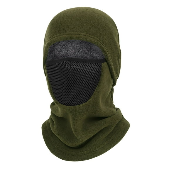 Riforla Winter Warm Daily Fashionable Elastic Casual Slouchy Hat Suitable for Man and Woman Bomber Hats Army Green