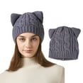 thumbnail image 1 of Riforla Winter Warm Daily Fashionable Elastic Casual Slouchy Hat Suitable for Man and Woman Bomber Hats Grey, 1 of 4
