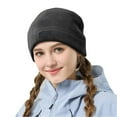 thumbnail image 1 of Riforla Winter Warm Daily Fashionable Elastic Casual Slouchy Hat Suitable for Man and Woman Bomber Hats Grey, 1 of 6