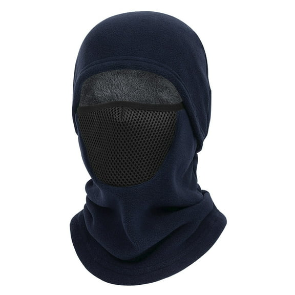 Riforla Winter Warm Daily Fashionable Elastic Casual Slouchy Hat Suitable for Man and Woman Bomber Hats Navy