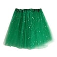thumbnail image 1 of Riforla Woman's Short Skirt Adult Dancing Skirt Pleated Skirt Skirts for Women Green One Size, 1 of 1