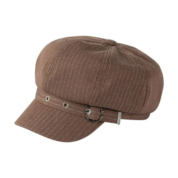 Riforla Women Beret Newsboy Hats Classic Autumn Spring Winter Cap Berets Hat for Women Coffee