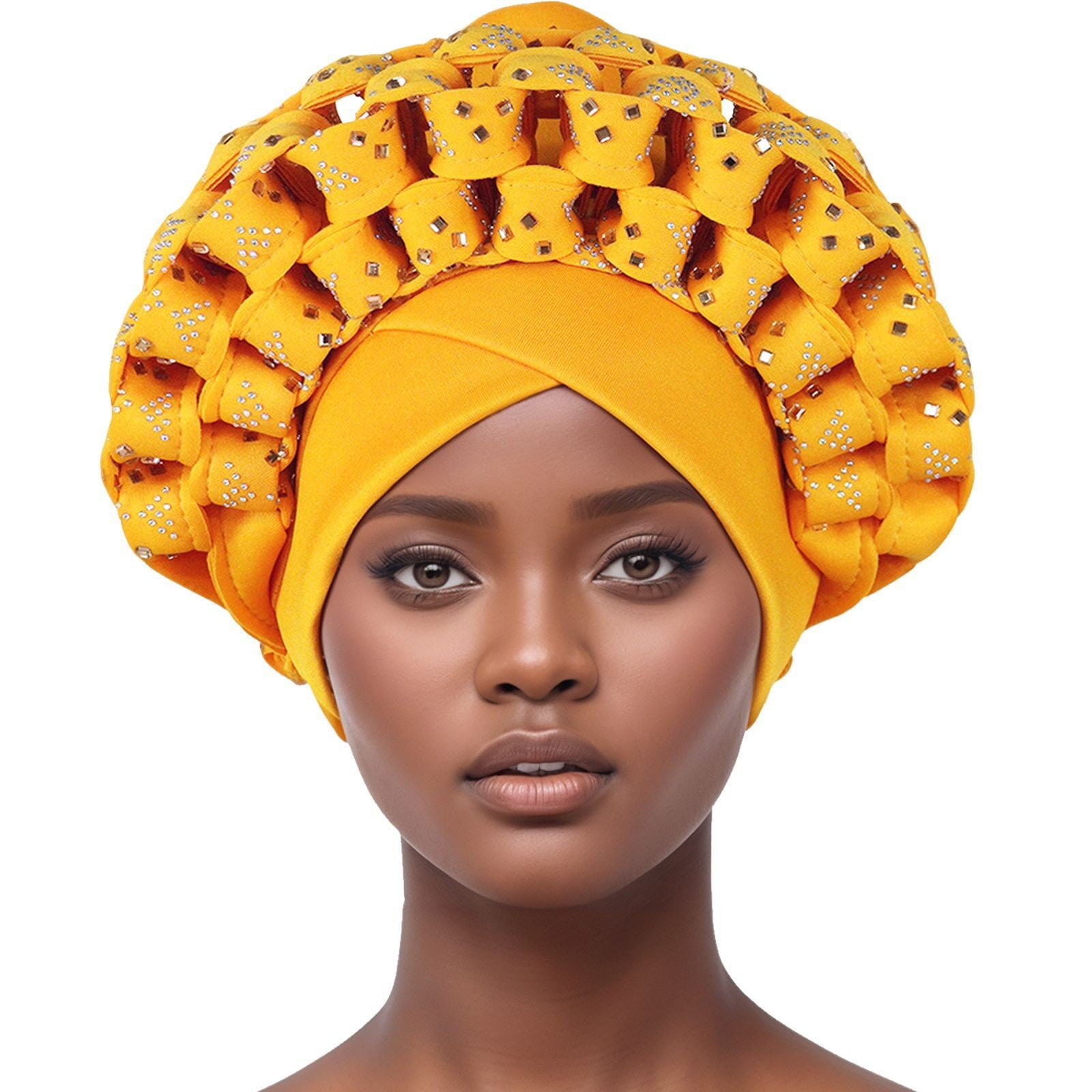 Riforla Women Hat Ruffle Cancer Chemo Turban Wrap Cap Scarf Shawl Hats ...