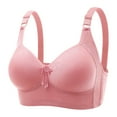 thumbnail image 1 of Ediodpoh Women Lace Back Button Shaping Cup Adjustable Shoulder Strap Large Size Underwire Bra A 38, 1 of 7