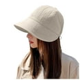 thumbnail image 1 of Riforla Women's Breathable Sun Shade Elegant Wide Brimmed Fisherman Hat Bucket Hats Beige, 1 of 4