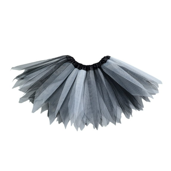 Riforla Women's Dance Skirt Tutu Skirt Skirt Matching Color Rainbow Corner Skirt Womens Skirts Black One Size