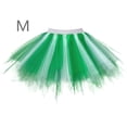 thumbnail image 1 of Ediodpoh Carnival Tutu Skirt Pleated Colors Short Candy Color Mesh Skirt Adult Dancing Puffy Skirt for Party Skirts for Women M_002 One size, 1 of 2