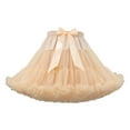 thumbnail image 1 of Riforla Women's Skirt Support Skirt Boneless Petticoat Half Puffy Skirt Skirts for Women Khaki One Size, 1 of 2