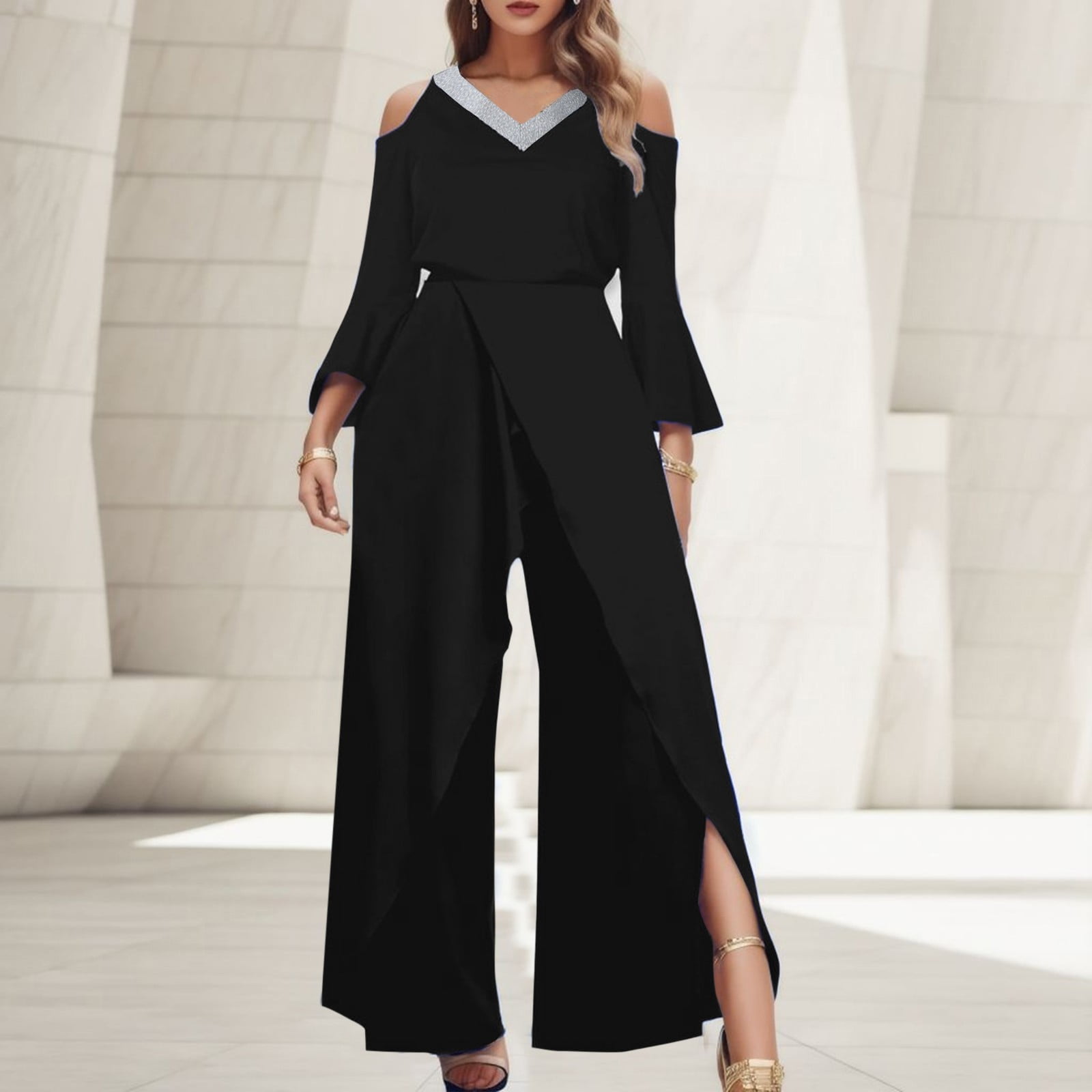 Riforla-Women-s-Slit-Sequin-