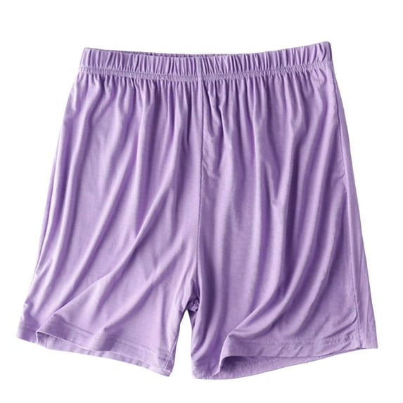 Riforla Women's Summer Shorts Thin Casual Pajamas Loose Large Size Home Pants Shorts for Women L