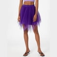 thumbnail image 1 of Riforla Women's Tutu Skirt Mesh Party Dress Dress Elegant Wedding Gown Half Length Skirt Skirts for Women Trendy Multicolor M, 1 of 3