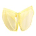 thumbnail image 1 of Riforla Women's Underwear Women's Transparent Underwear with Low Waist and Seamless Mesh Fun Bow Knot Comfortable Triangle Pants Womens Panties Briefs Yellow One Size, 1 of 3