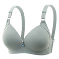 thumbnail image 1 of Riforla Women's Underwire One Smooth U Light T Shirt Convertible Bra Women Bras Grey 38, 1 of 4
