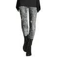 thumbnail image 1 of Riforla Womens Leggings Print Casual Tight Lifting Women's Tights Grey XXL, 1 of 4