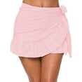 thumbnail image 1 of Ediodpoh Skirts for Women Womens Summer Apron Style Swimming Skirt Beach Holiday Strap Swimsuit Cover Up Pink S, 1 of 4