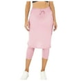 thumbnail image 1 of Ediodpoh Tennis Skirts for Women Tennis Skirt with Built in Capri Leggings Pockets Knee Length Skorts for Hiking Sports Womens Skirts Red M, 1 of 9