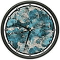 thumbnail image 1 of Rift  Design Wall Clock | Precision Quartz Movement | Décor For School Class Office Bedroom Decoration, 1 of 1