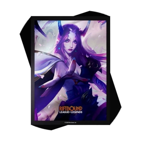 Riftbound LOL TCG SpiritForged Irelia Card Sleeves Standard Size Deck Protector 100 Count