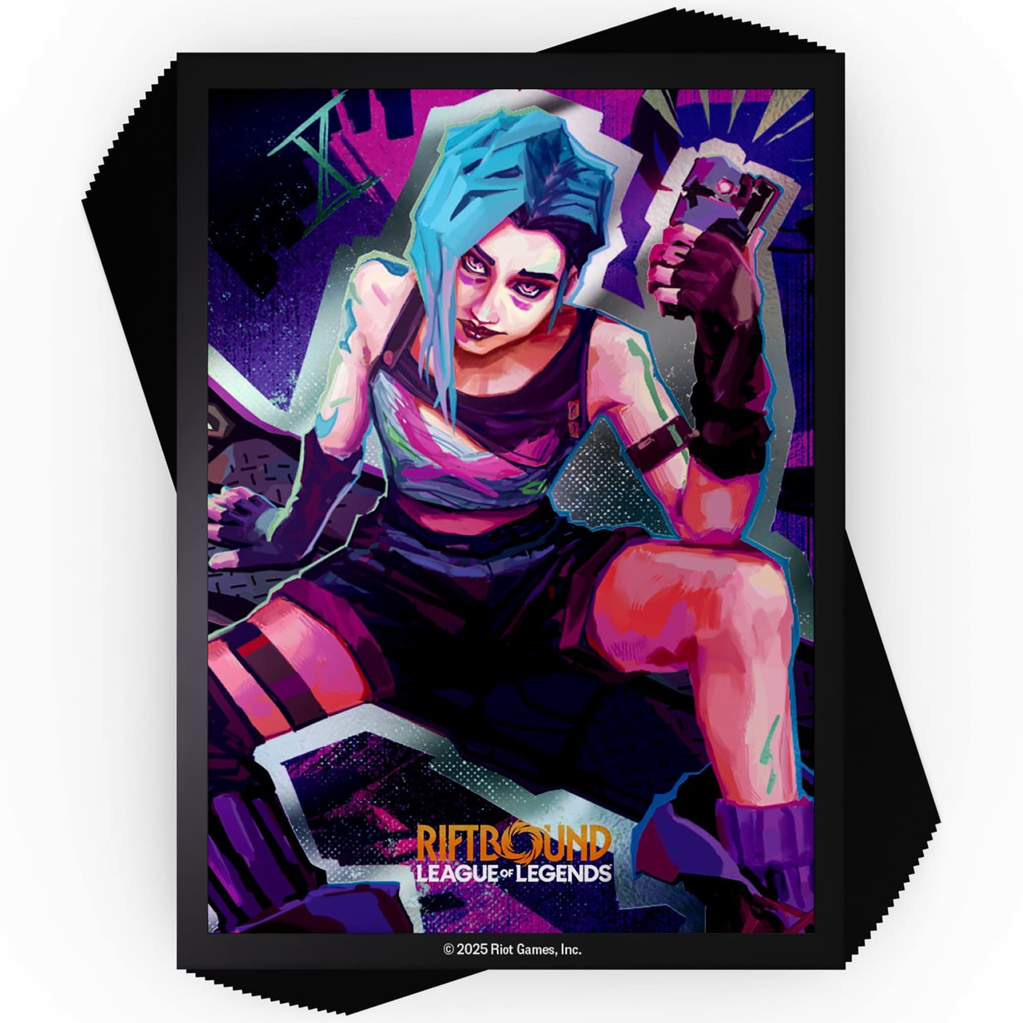 Riftbound: League of Legends: Art Sleeves - Jinx - 100ct Card Protectors,  Champion Character, Collectible Origins TCG Accessory, Trading Card Game -  Walmart.com