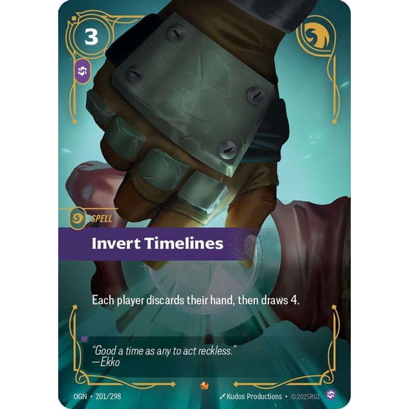 Riftbound: League of Legends Origins Epic Invert Timelines #201