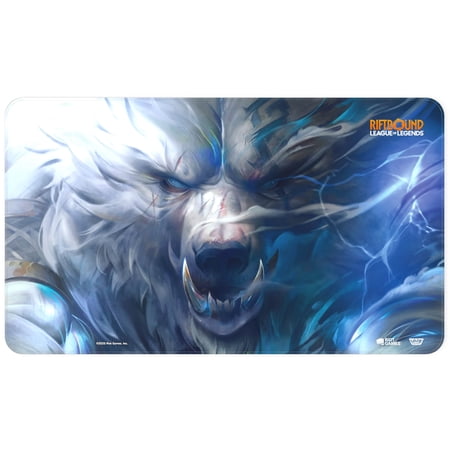 Riftbound: League of Legends: Playmat - Volibear - 24x14" Neoprene Mat, Origins Trading Card Game Accessory, Champion Character Art, Collectible