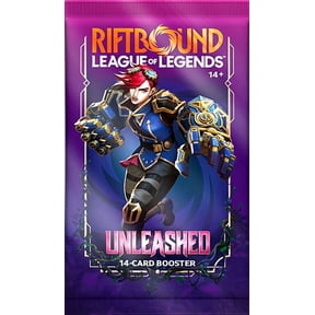 Riftbound: League of Legends Trading Card Game Unleashed Booster Pack (14 Cards)