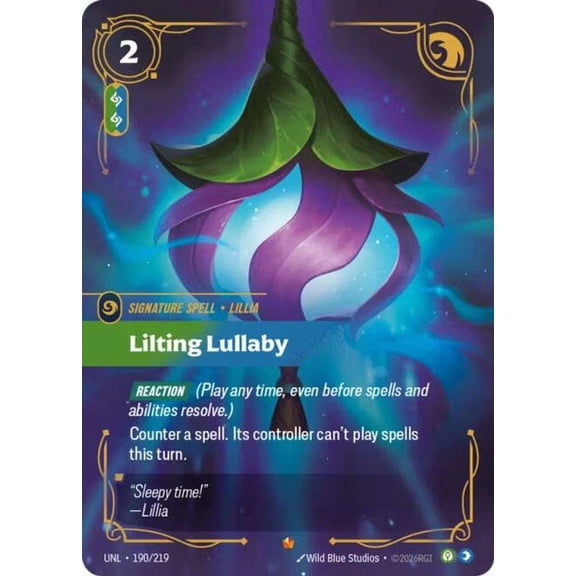 Riftbound: League of Legends Unleashed Epic Lilting Lullaby #190