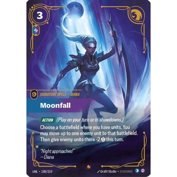Riftbound: League of Legends Unleashed Epic Moonfall #198 [FOIL]