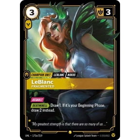 Riftbound: League of Legends Unleashed Showcase LeBlanc - Fragmented #172a [Alternate Art]