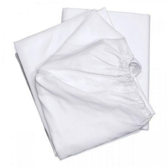 Rifz EKFT788015-T1806 T-180 Elite Cotton Blend Fitted Sheet, White - King Size - Large - Pack of 6
