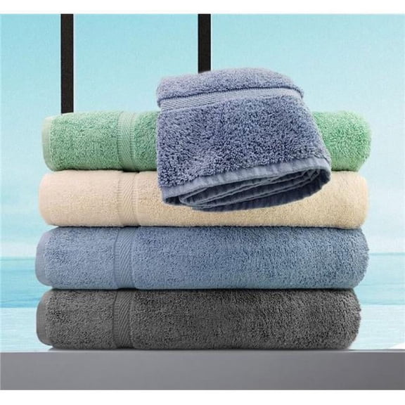 Rifz GOI27506BN GOI Collection Bath Towels, Bone - Pack of 6
