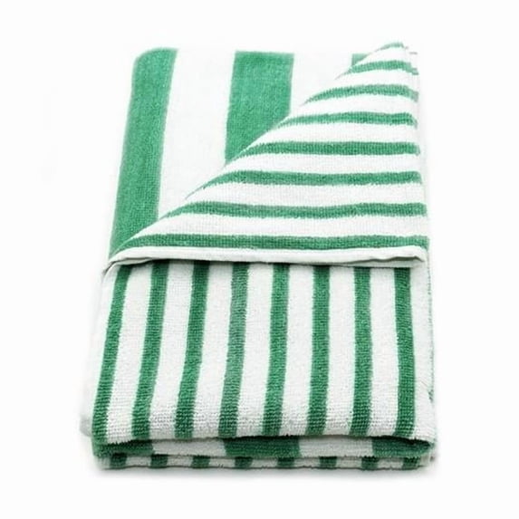 Rifz GOTM30609006 GOT Collection Stripes Pool Towels, Tropical Mint - Pack of 6