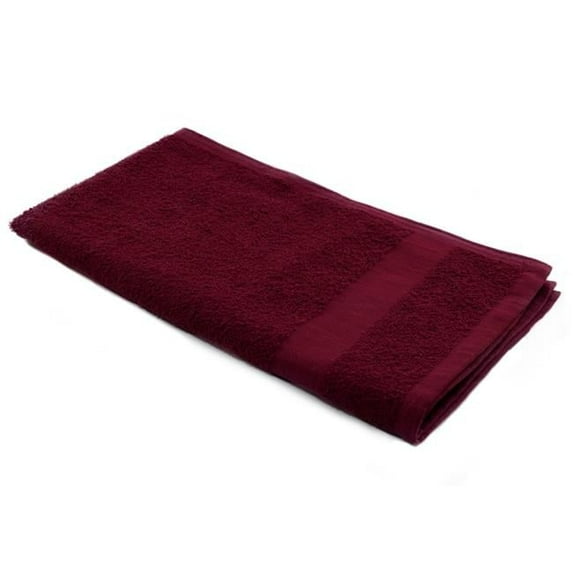 Rifz GSBR162830012 GS Collection Bleach Proof Salon Hand Towels, Burgundy - Pack of 12