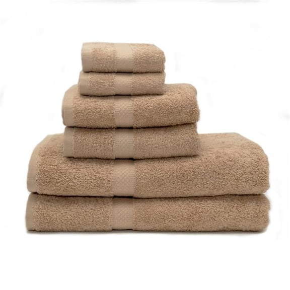 Rifz KPSB131315012 KPS Collection Soft Cotton Washcloths, Bone - Pack of 12