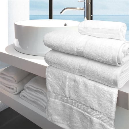 Rifz Textiles GIM3570200 Rifz GIM Collection Bath Sheet White 35'X70' 20.00 lb 6 PK