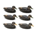 thumbnail image 1 of Rig Em Right Mainline Series Black Duck Decoys, 6 Pack, 1 of 4