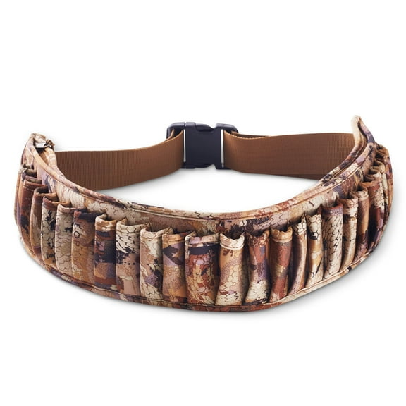 Rig'Em Right Waterfowl Neoprene Shell Belt with Quick Access Ammo Slots, Zippered Internal Pockets, Soft Fleece Lining and More Gore Optifade Marsh