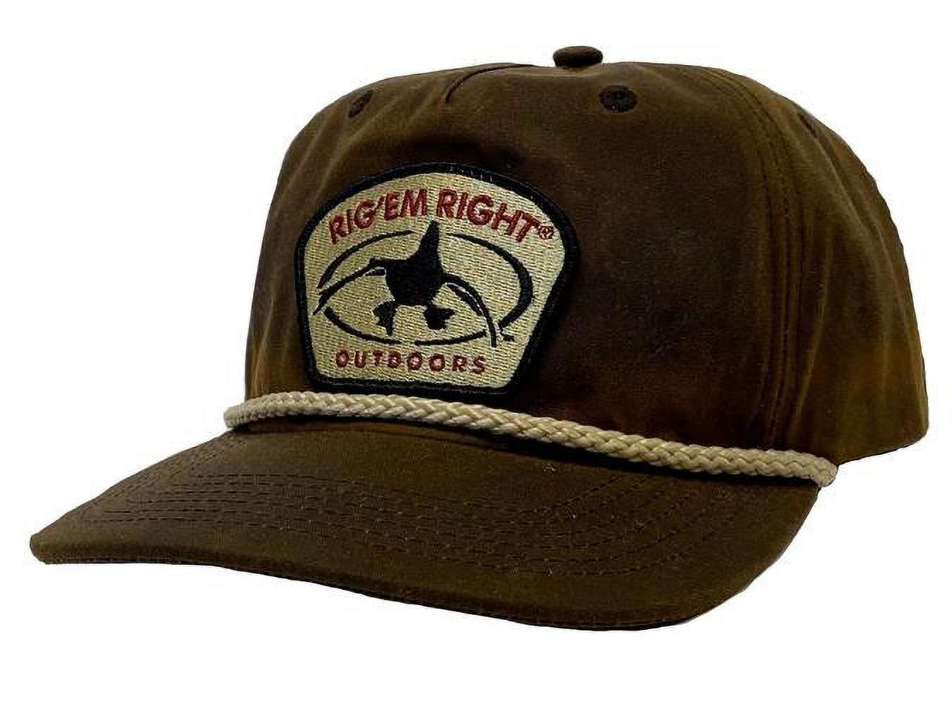 Rig'Em Right Waxed Cotton Rope&patch Hat