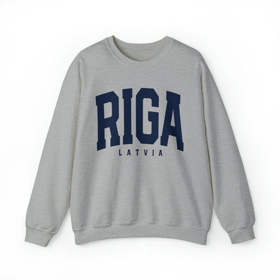 Riga Latvia Sweatshirt, Gifts, Crewneck