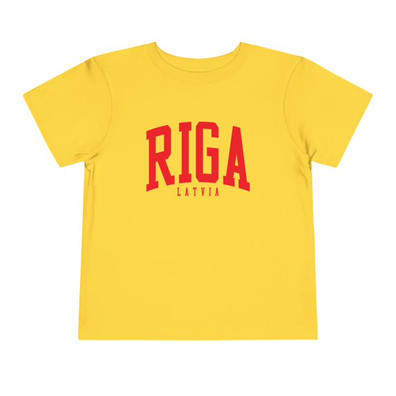 Riga Latvia Toddler Shirt Gifts Boy Girl Size 2T-5T