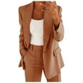 thumbnail image 1 of Rigardu Blazers for Women Casual Women Long Sleeve Blazer Women's Elegant Sporty Summer Jacket Suit Jacket Business Oversize Elegant Spring Thin Transition Jacket Jacket Short, 1 of 5