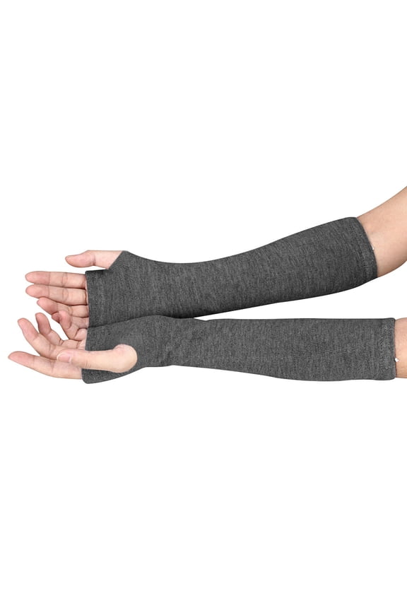 Fingerless Long Gloves for Women Winter Gloves Fingerless Women Knit Gloves for Women Gloves Long Unihand Fashion Knitted Mitten Arm Fingerless Wrist Gloves
