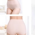thumbnail image 1 of Rigardu Hot Sale!! Women's Cotton Underwear High Waisted Full Coverage Ladies Soft Strech Breathable Panties Pure Cotton Postpartum Tummy Lifting and Hip Lifting Pure Cotton Embossed, 1 of 4