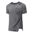 thumbnail image 1 of Rigardu Long Sleeve Shirts for Men Mens T-Shirts Men's Post Shoulder Recovery Shirts Full Tear Long Sleeve Snap Chemo Port Access Shirt Size:M-2XL, 1 of 7