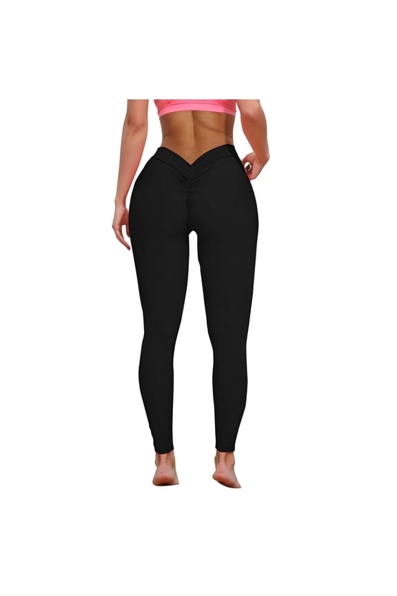 Scrunch Workout Leggings for Women Butt Lifting Seamless Leggings High Waisted Gym Yoga Pants Yoga Pants Women size:s-2xl