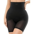 thumbnail image 1 of Rigardu body shaper tummy control shaperx bodysuit body shaper bodysuit Shapewear For Women High Waisted Body Shaper Shorts Butt Lifting Panties Thigh Slimmer Shapewear Girdle Black M, 1 of 7