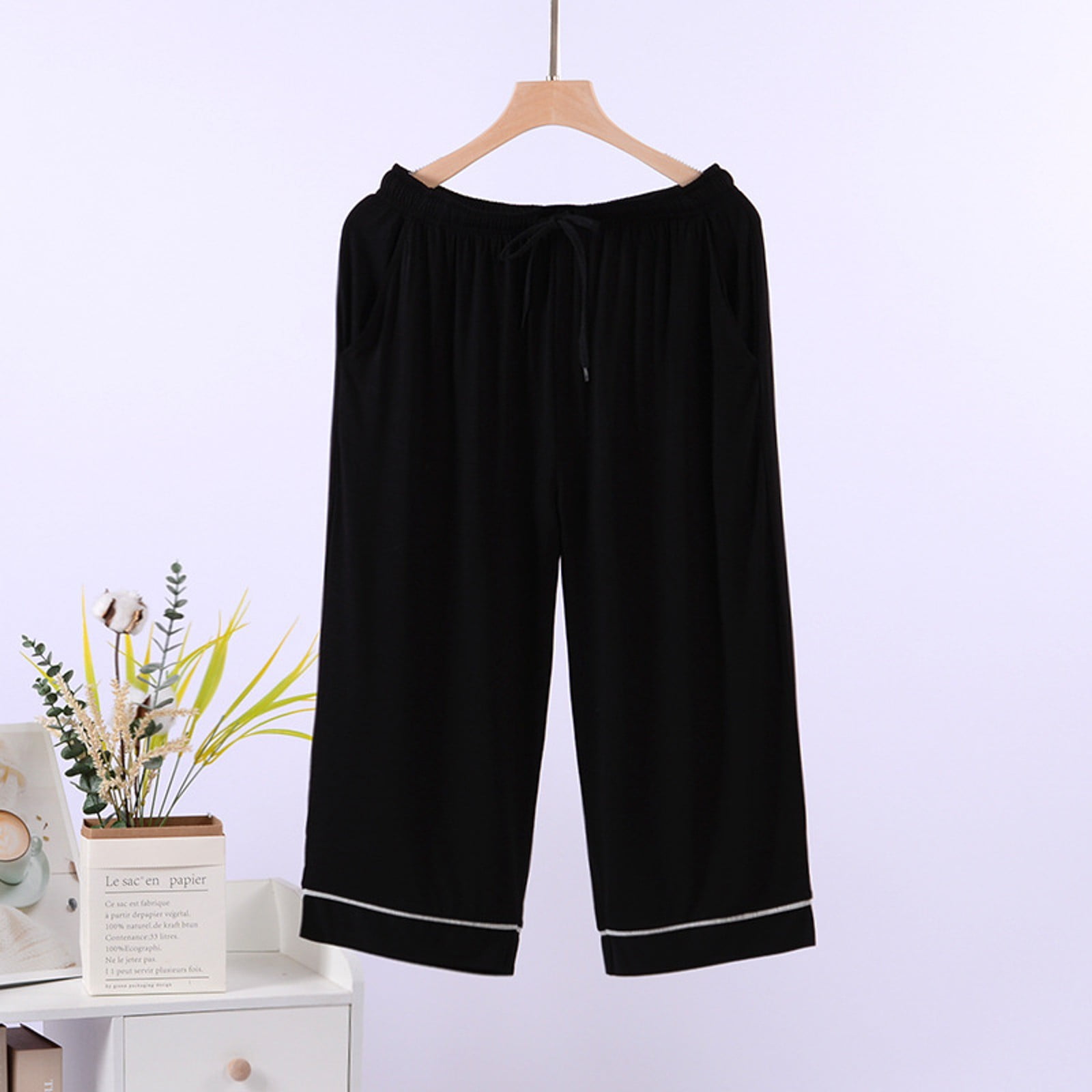 rigardu-men-s-sleepwear-mens-capris-over-the-knee-thin-outfit-living