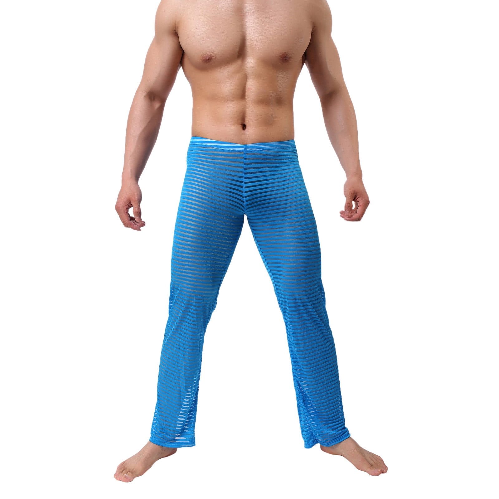 Rigardu pants for men Men Summer Breathable Pant Trouser Ice Silk ...