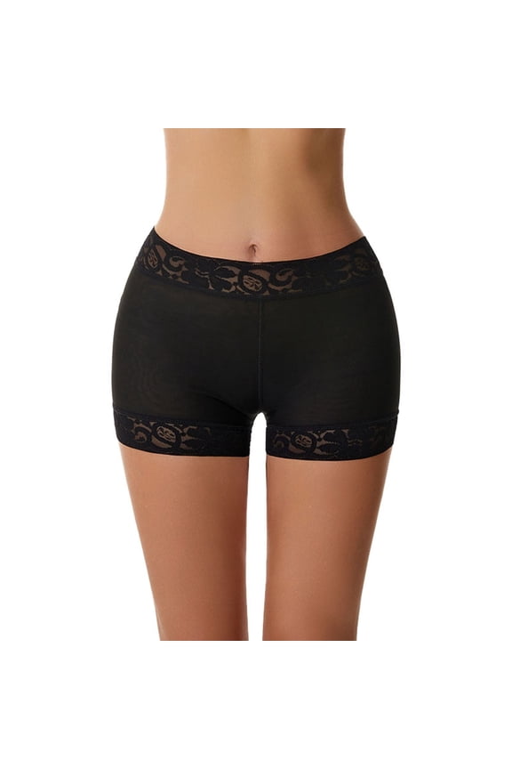 shapers for women Women Shaper Padded Butt Lifter Panty Butt Hip Enhancer Hip Shapewear Underwear Briefs Push Up shaperx bodysuit Black + S